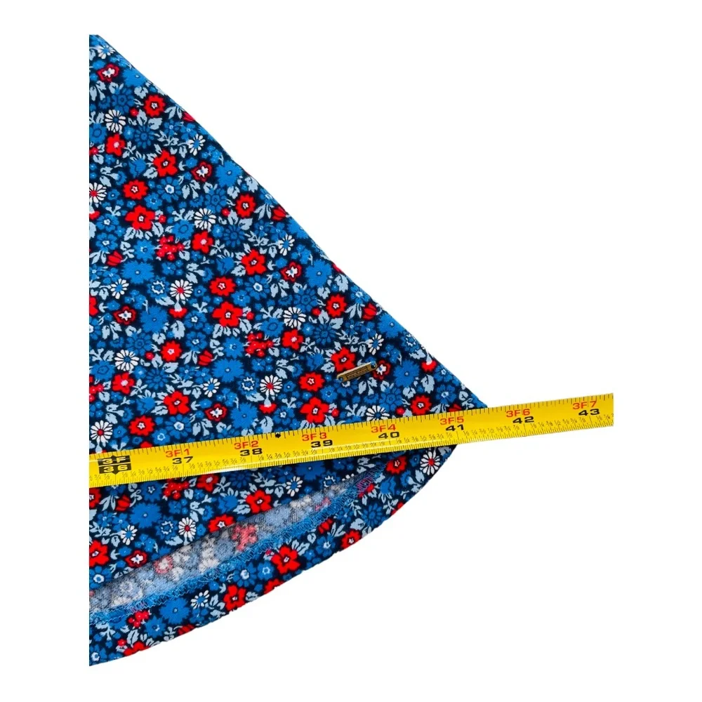 Tommy Hilfiger Multicolor Floral Print A-Line Skirt Women's Size 6 Flare - Picture 8 of 14